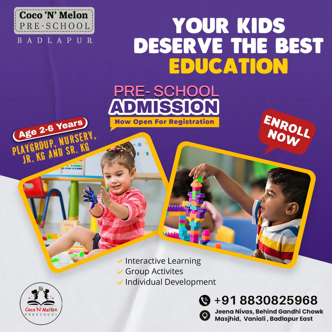 School campaign creative three