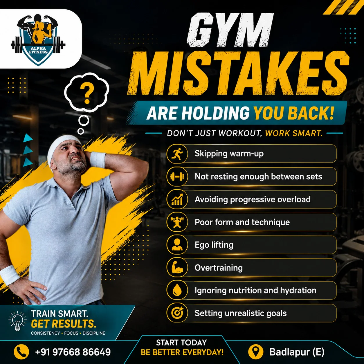 Fitness campaign creative one